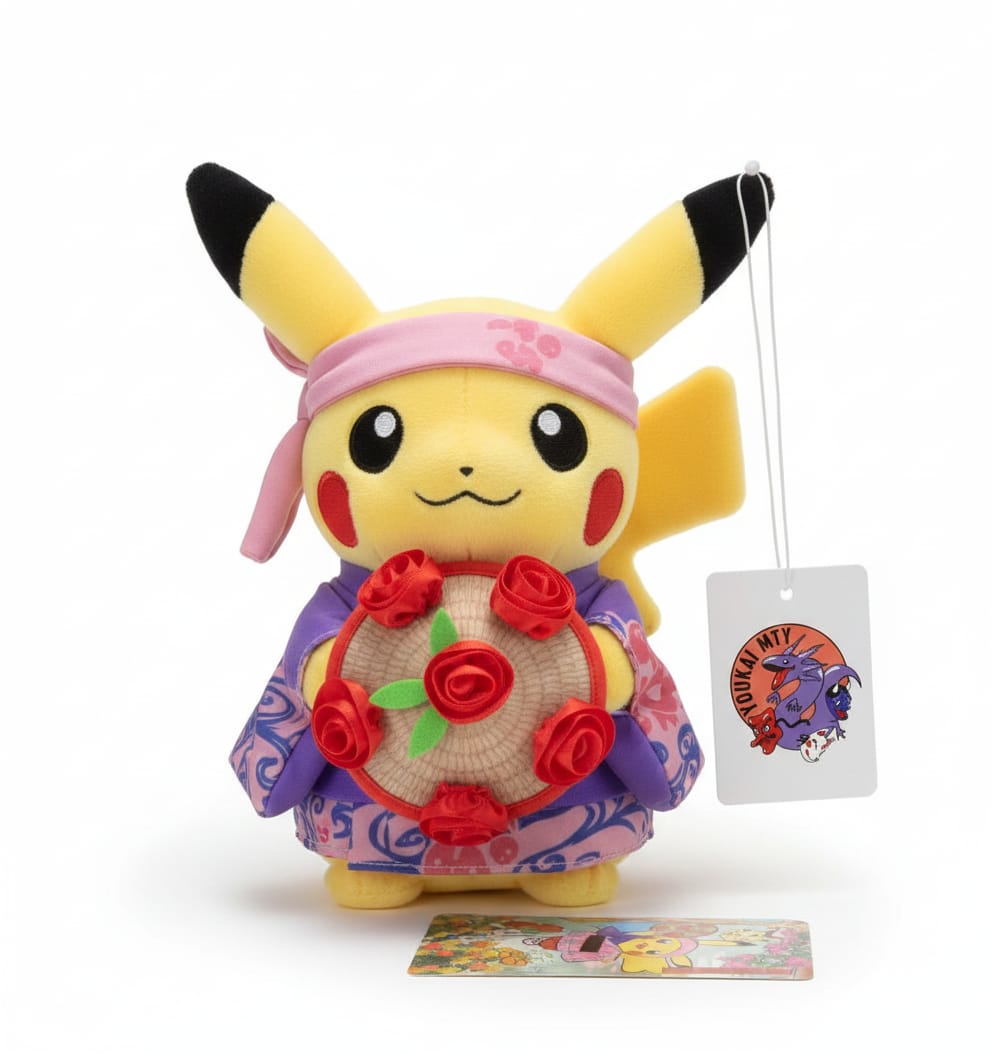 Muñeco de Festival Japonés – Edición Hanagasa Tradicional
